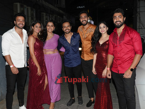 Celebs Papped at Nikhil Vijayendra Simha Party in Hyderabad